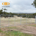 Portes de ferme de pipe en acier décoratif galvanisé à vendre